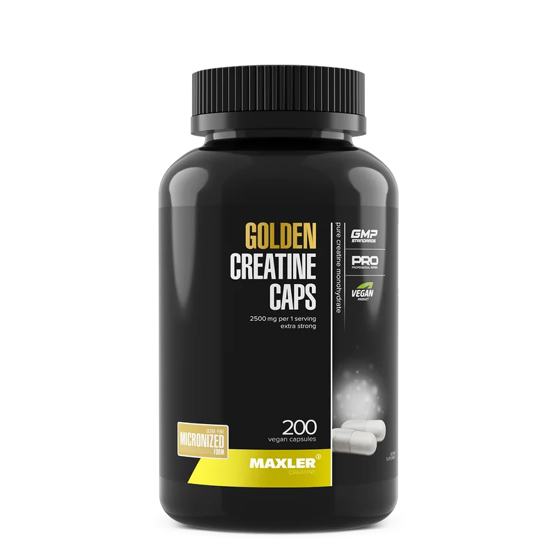 Golden Creatine Caps