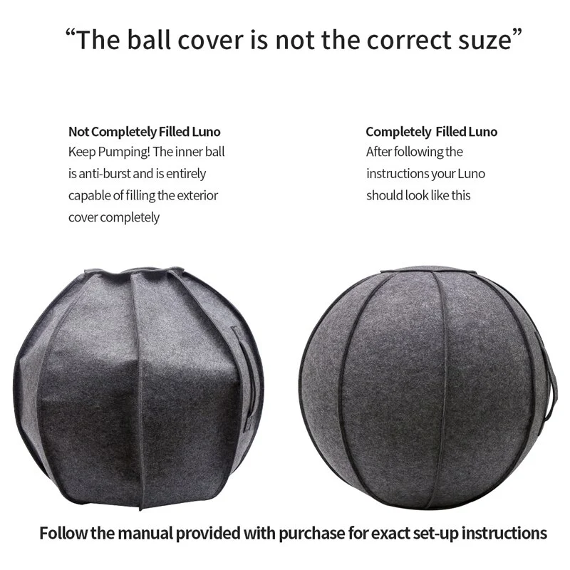 Linen Cover Balance Ball