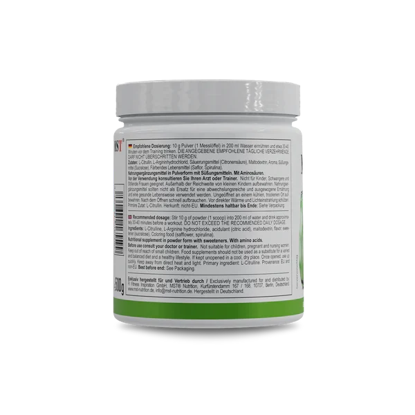 MST Nutrition Amino Pump | Arginine + Citrulline