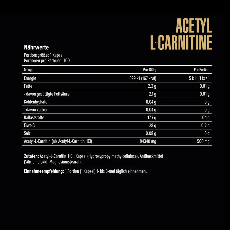Acetyl L-Carnitine