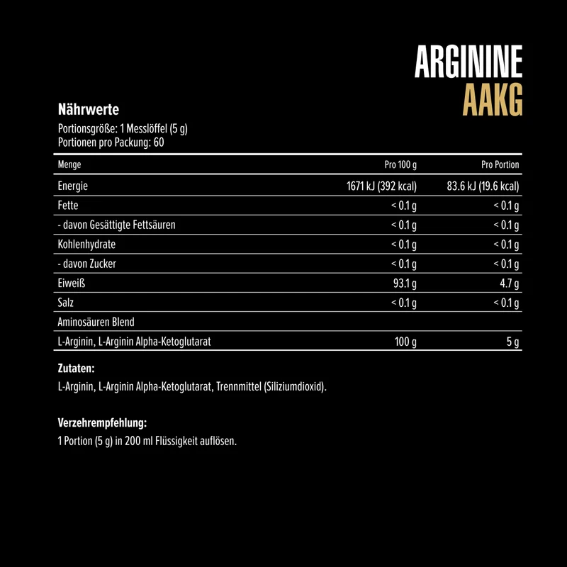 Arginine AAKG
