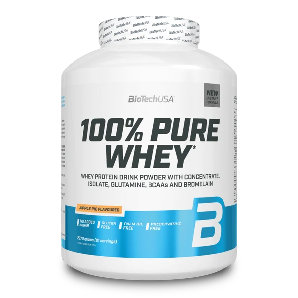 Biotech USA 100% Pure Whey Protein | Premium Molkenprotein