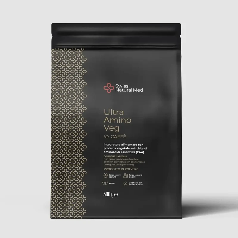 Ultra Amino Veg Caffè 500g - Proteine e aminoacidi