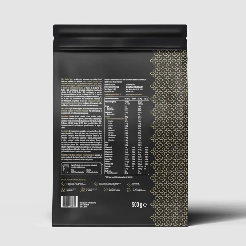 Ultra Amino Veg Caffè 500g - Proteine e aminoacidi