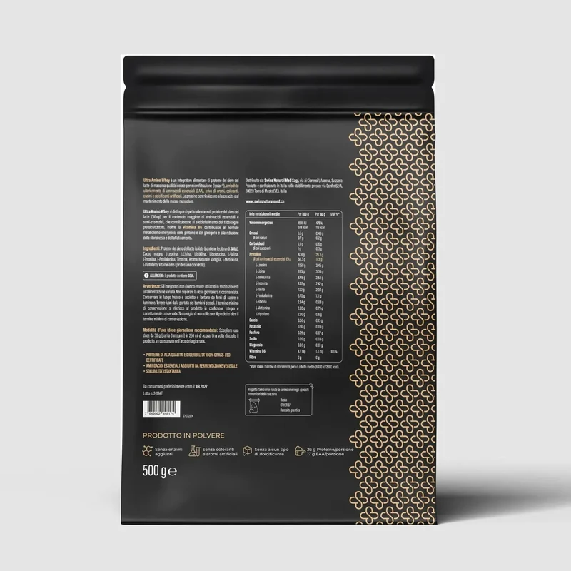 Ultra Amino Whey Vaniglia 500g - Proteine e aminoacidi