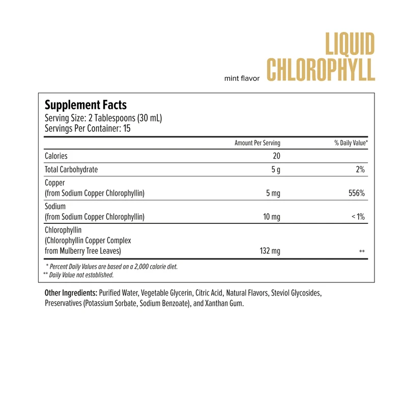 Liquid Chlorophyll