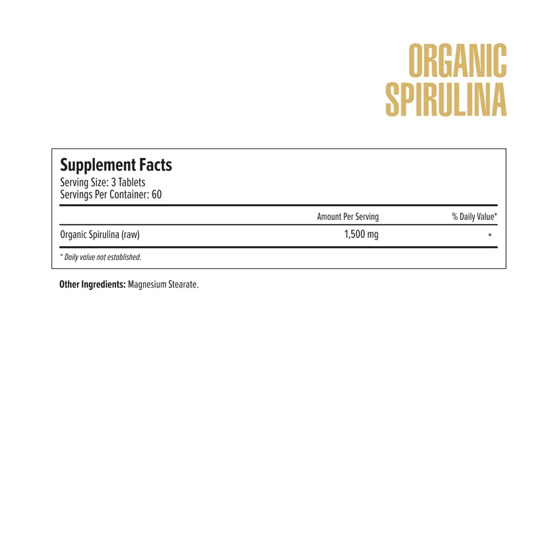 Organic Spirulina