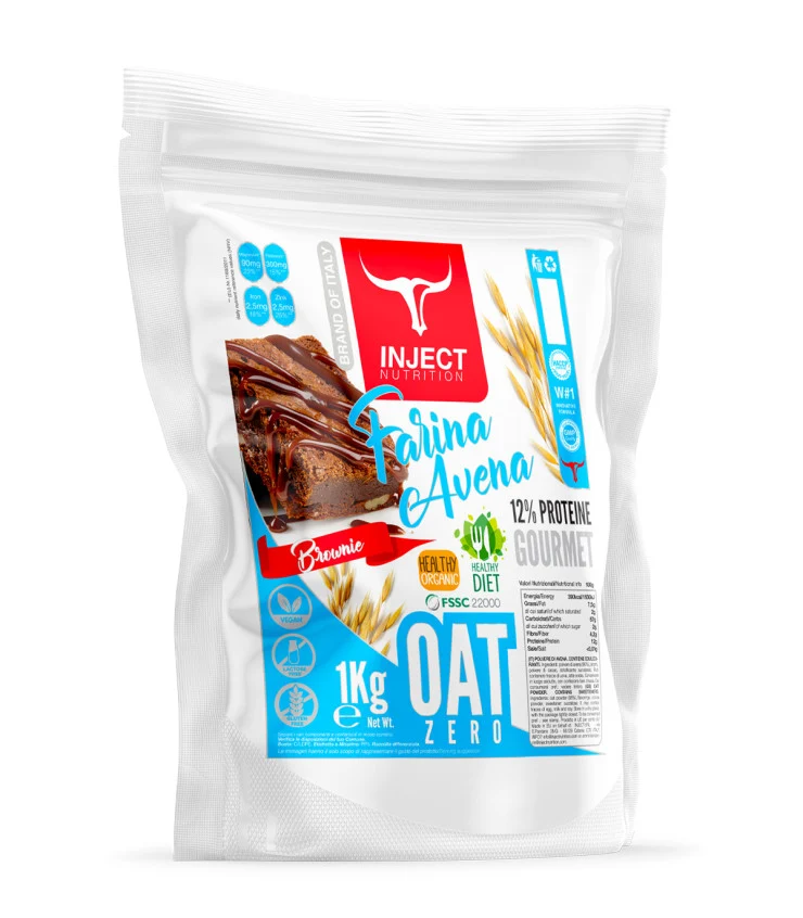 Farina di Avena | Carboidrati complessi per energia e massa | Inject Nutrition