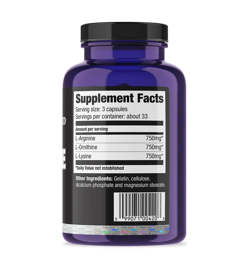 ARGININE ORNITHINE LYSINE
