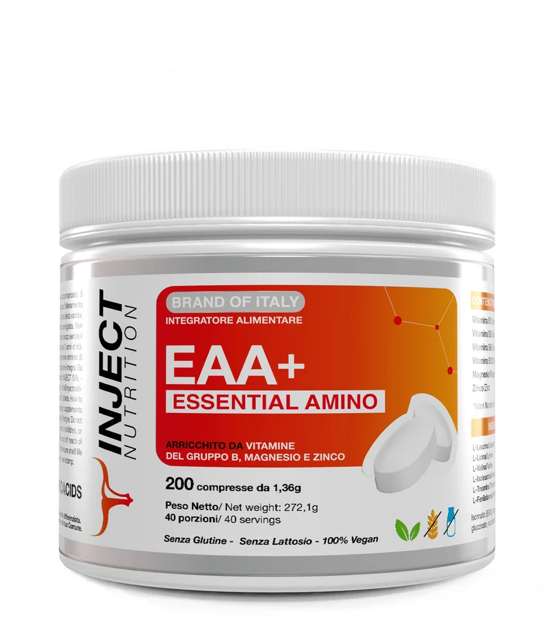 EAA ESSENTIAL AMINO | aminoacidi per recupero muscolare e sintesi prot