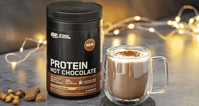 Protein Hot Chocolate Powder - 350g (10 servings)