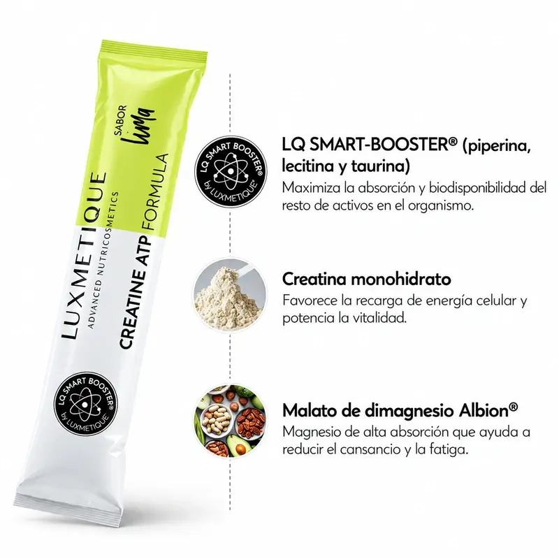Luxmetique Creatine ATP Formula, 30 single-dose sachets, 6g