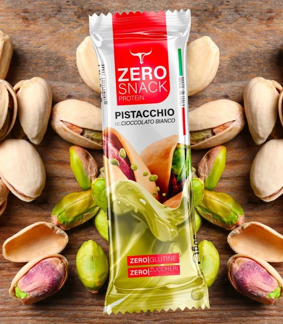Zero Snack Wafer Proteico 5x30g | Barretta Senza Zuccheri Aggiunti Gluten Free | 5 Gusti | INJECT Nutrition