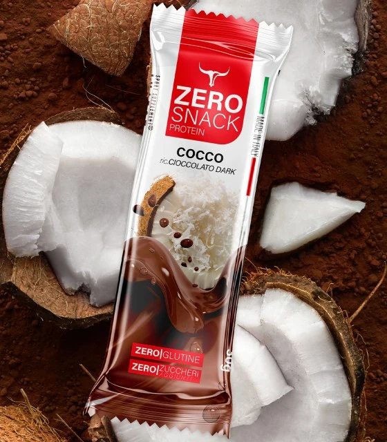 Zero Snack Wafer Proteico 5x30g | Barretta Senza Zuccheri Aggiunti Gluten Free | 5 Gusti | INJECT Nutrition