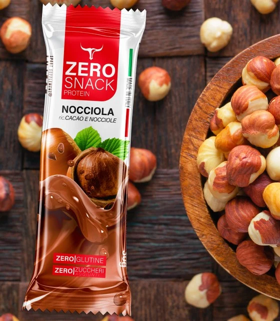 Zero Snack Wafer Proteico 5x30g | Barretta Senza Zuccheri Aggiunti Gluten Free | 5 Gusti | INJECT Nutrition