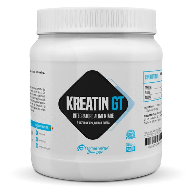KREATIN GT 2.0 – CREATINA GLICINATO TAURINATO – FARMAENERGY