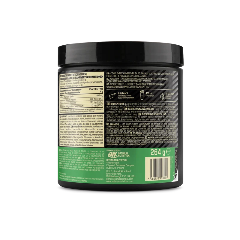 Electrolyte Powder - 264g (33 Servings)