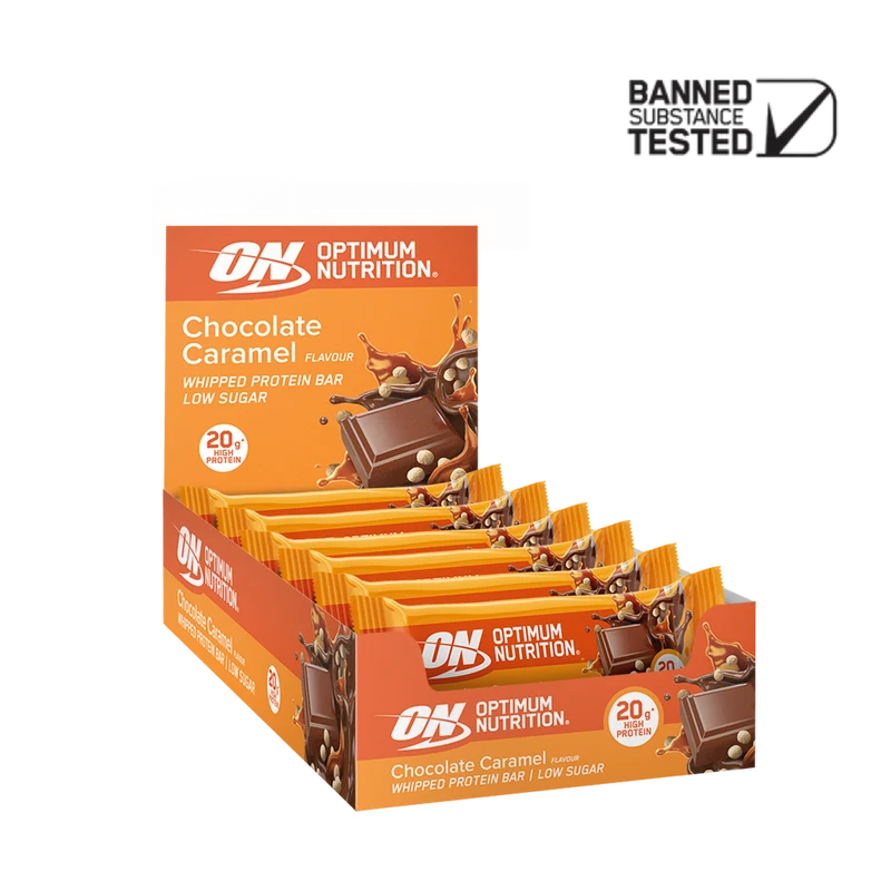 Chocolate Caramel Whipped Protein Bar - Elite Series - 20g high protein