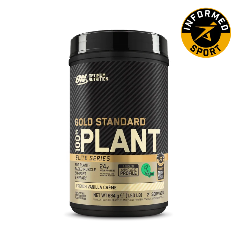 Gold Standard 100% Plant Based Protein Powder - Elite Series - 684g (21 Servings)