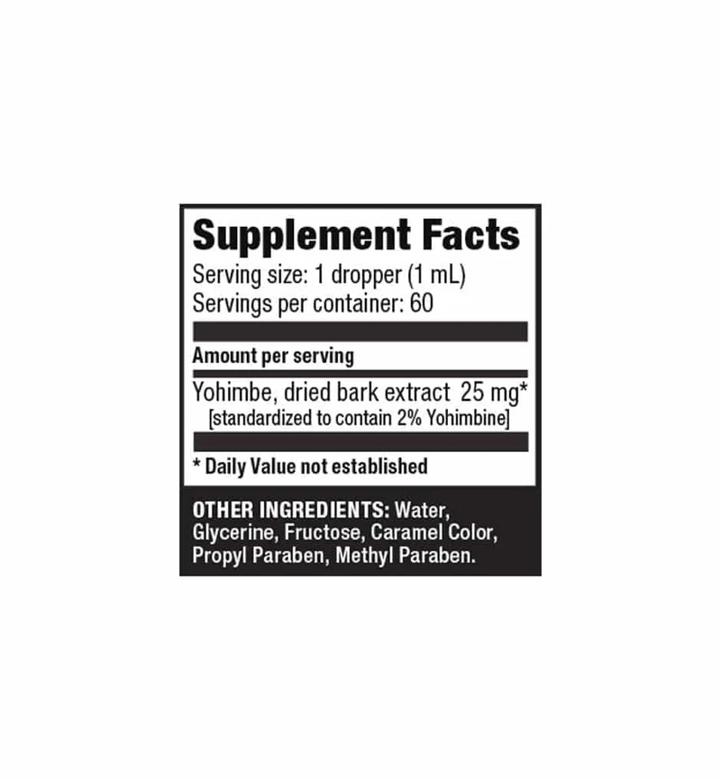 YOHIMBE BARK LIQUID EXTRACT