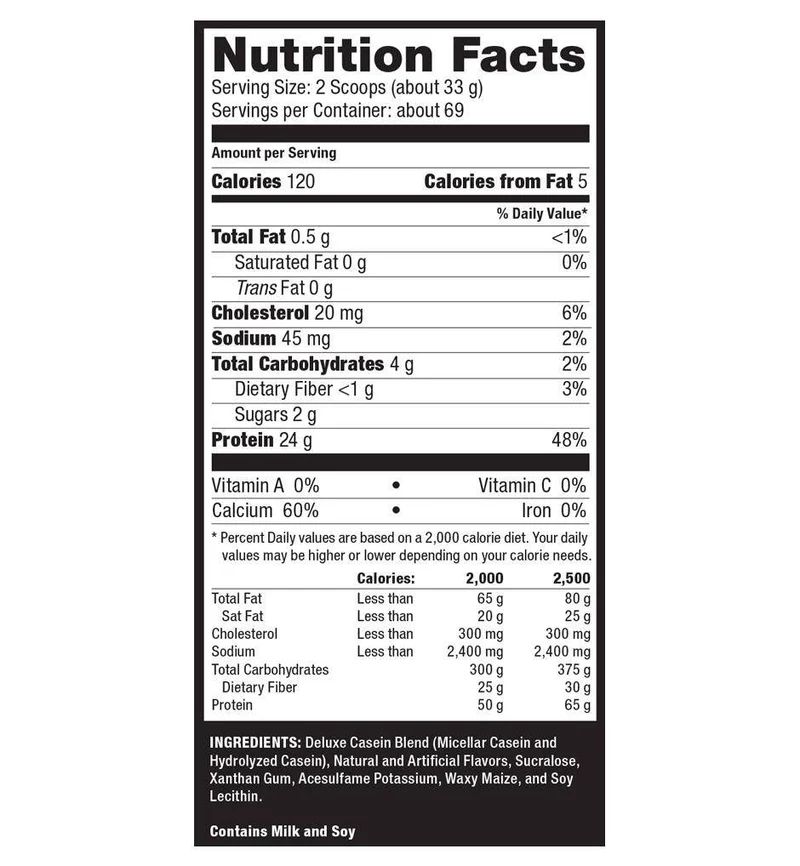 PROSTAR® 100% CASEIN PROTEIN