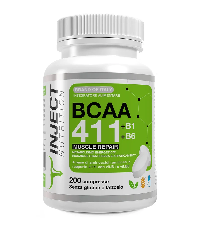 BCAA 4:1:1 Aminoacidi Ramificati | aminoacidi per recupero muscolare e