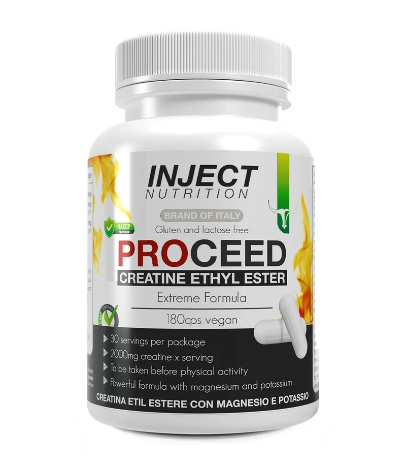 PROCEED Creatina Etil-Estere | creatina per forza, potenza e performan