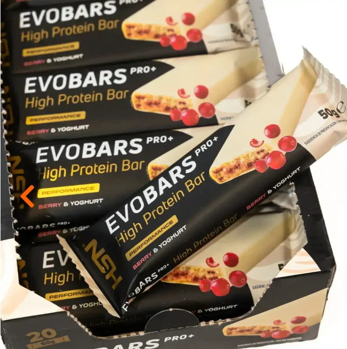 EVOBARS PRO+ PROTEIN BARS - HSN SPORT SERIES (box 20 barrette)