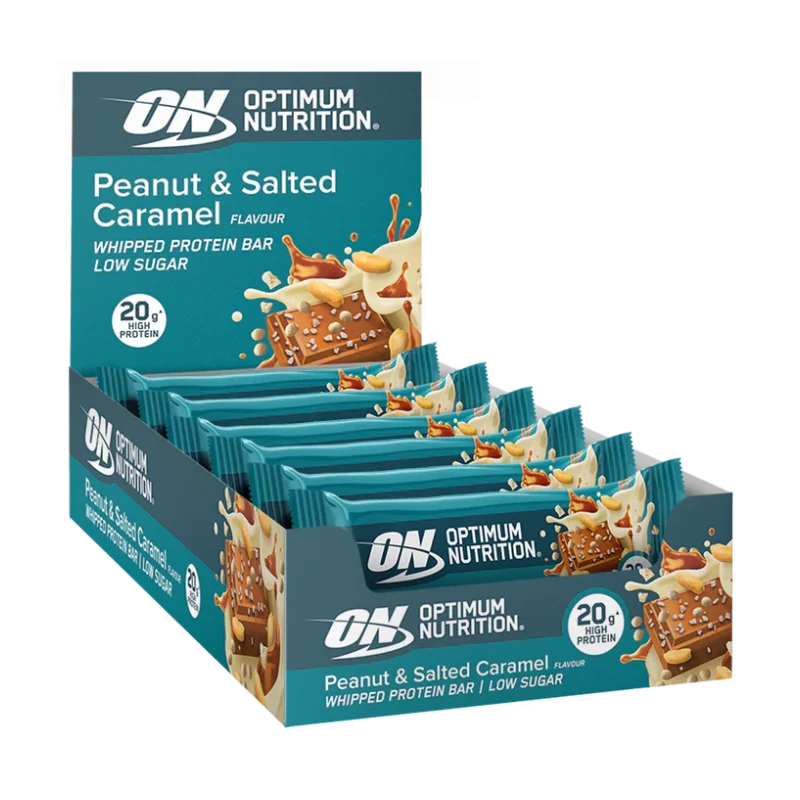 Peanut and Salted Caramel Whipped Protein Bar - 20g high protein