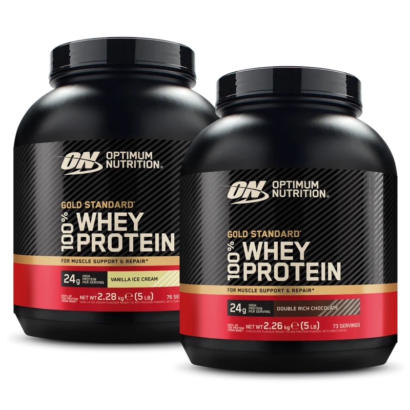 2x Gold Standard 100% Whey Protein (2270g)