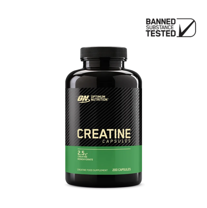 Creatine Capsules Elite Series - 200 capsules (100 Servings)