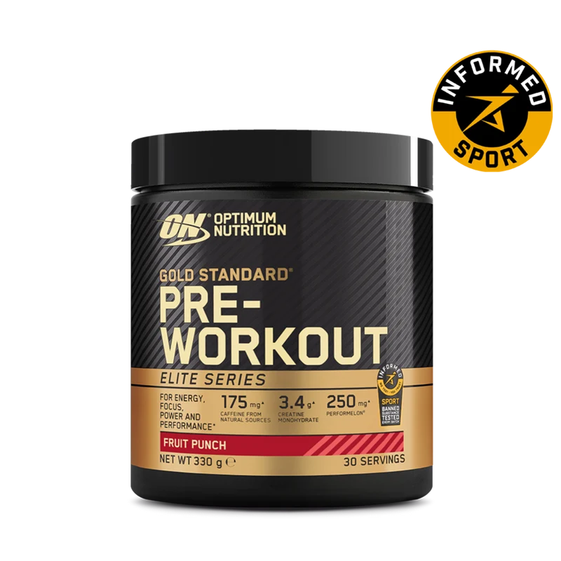 Gold Standard Pre-Workout Powder - Elite - 330g (30 Servings)
