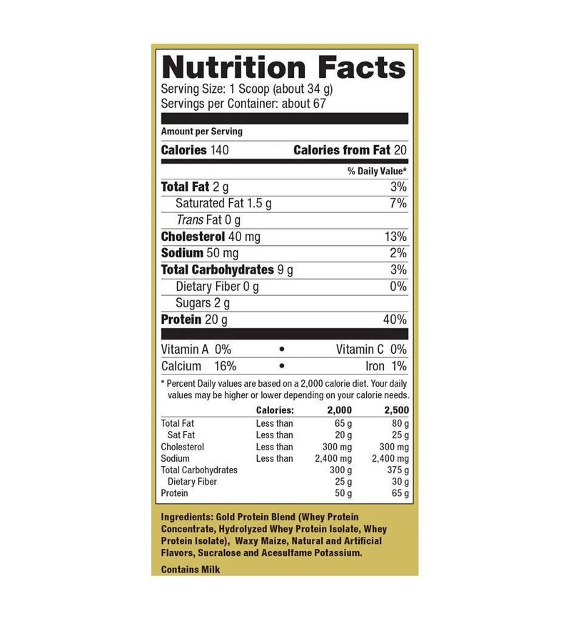 Whey Gold: The Gold Standard for Protein Supplements