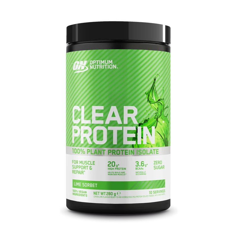 Clear Protein 100% Plant Protein Isolate Powder - 280g (10 Servings)