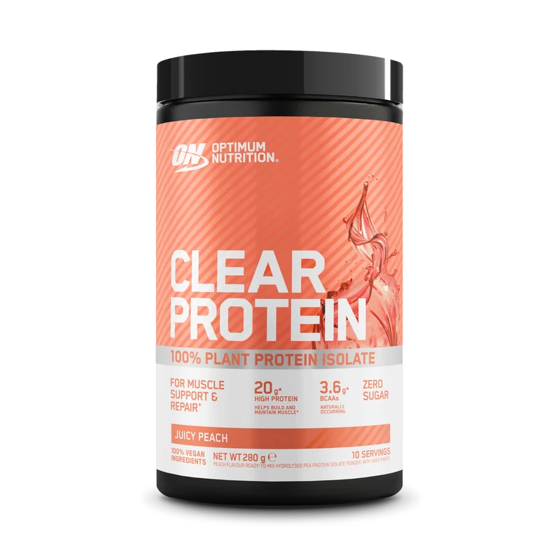 Clear Protein 100% Plant Protein Isolate Powder - 280g (10 Servings)