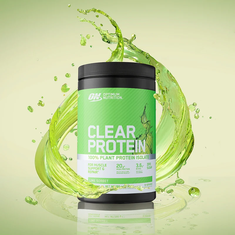 Clear Protein 100% Plant Protein Isolate Powder - 280g (10 Servings)