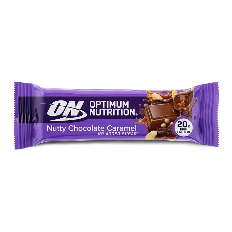 Nutty Chocolate Caramel Protein Bar - 20g high protein