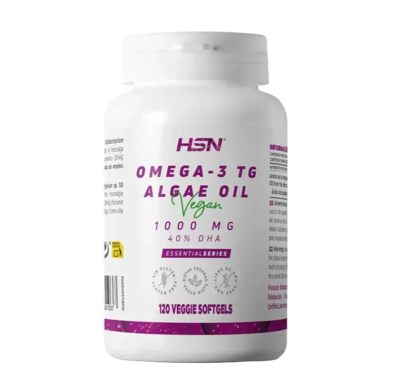 Omega 3: Vegano da Olio di Alghe 1000mg | 120perle | DHA 40% HSN