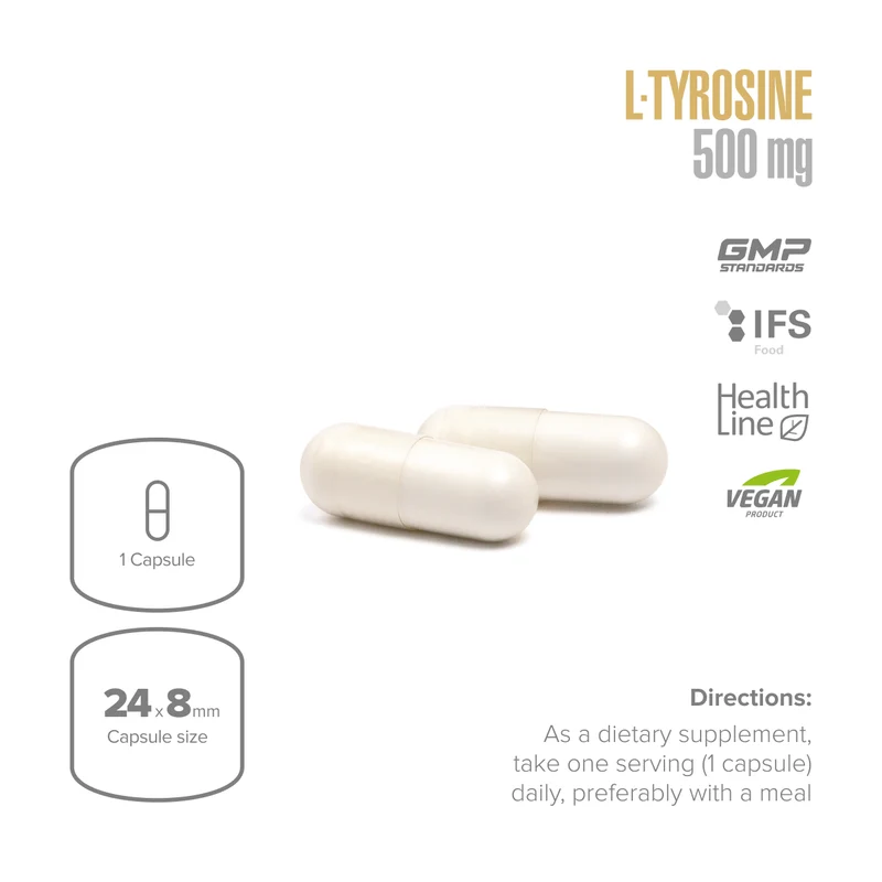 L-Tyrosine 500mg
