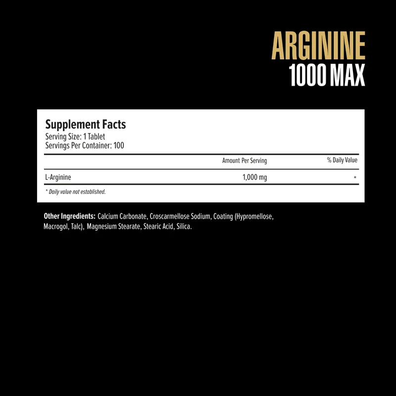 Arginine 1000 Max