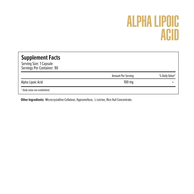 Alpha Lipoic Acid