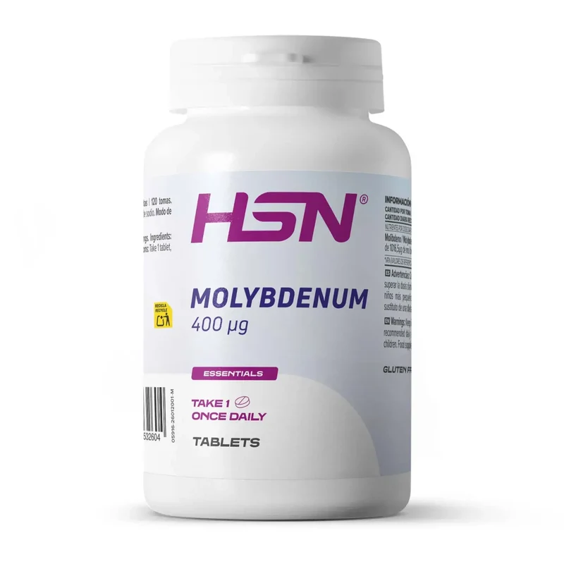 HSN Molibdeno 400mcg | Minerale Traccia ad Alta Dose
