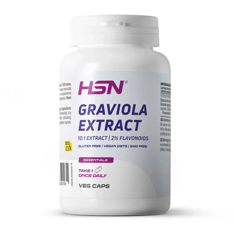 HSN Estratto di Graviola 10:1 500mg | Estratto Botanico di Annona muricata