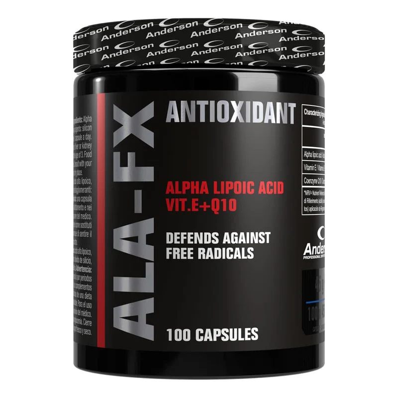 Ala-fx 100 Cpr | Acido Alfa Lipoico + Coenzima Q10 | Anderson Research