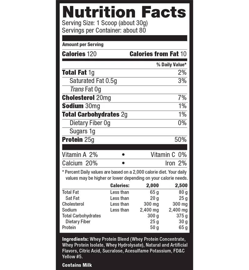 PROSTAR 100% WHEY PROTEIN