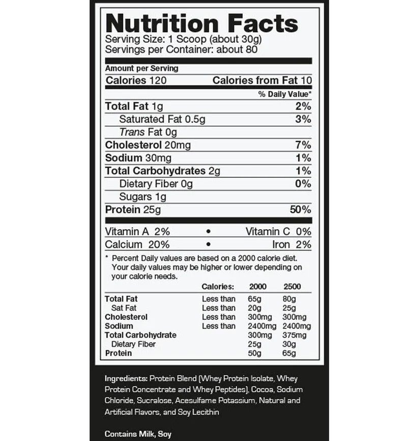 PROSTAR 100% WHEY PROTEIN