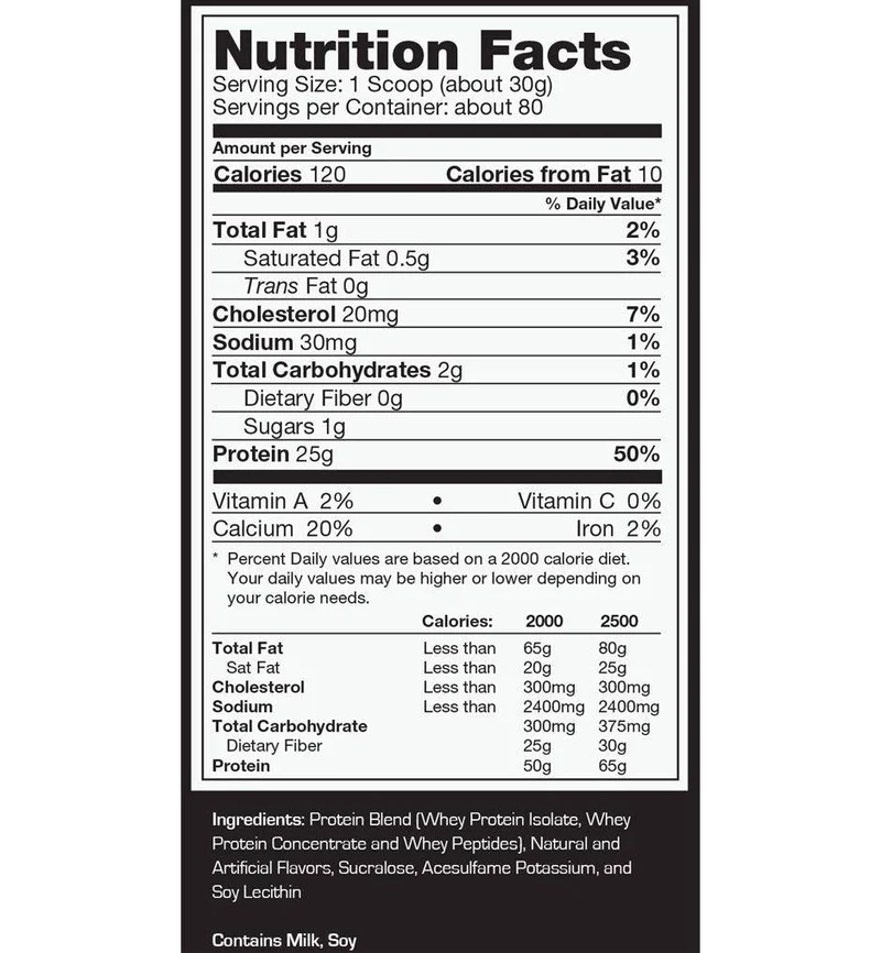 PROSTAR 100% WHEY PROTEIN