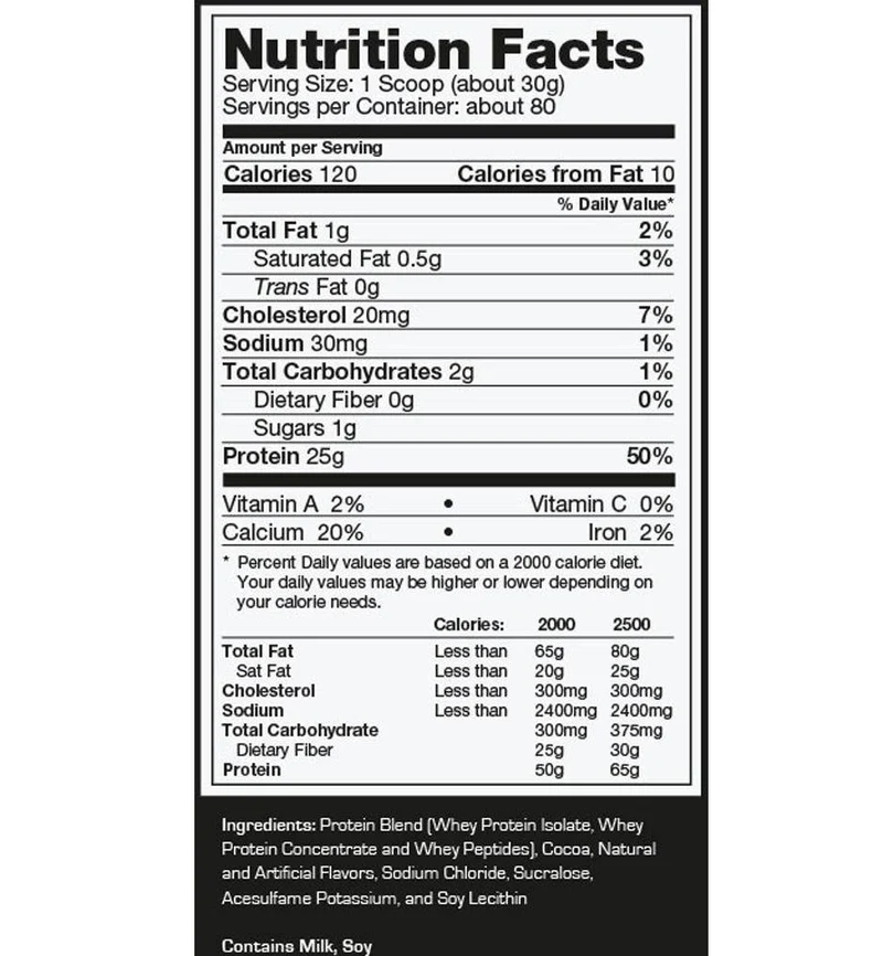 PROSTAR 100% WHEY PROTEIN