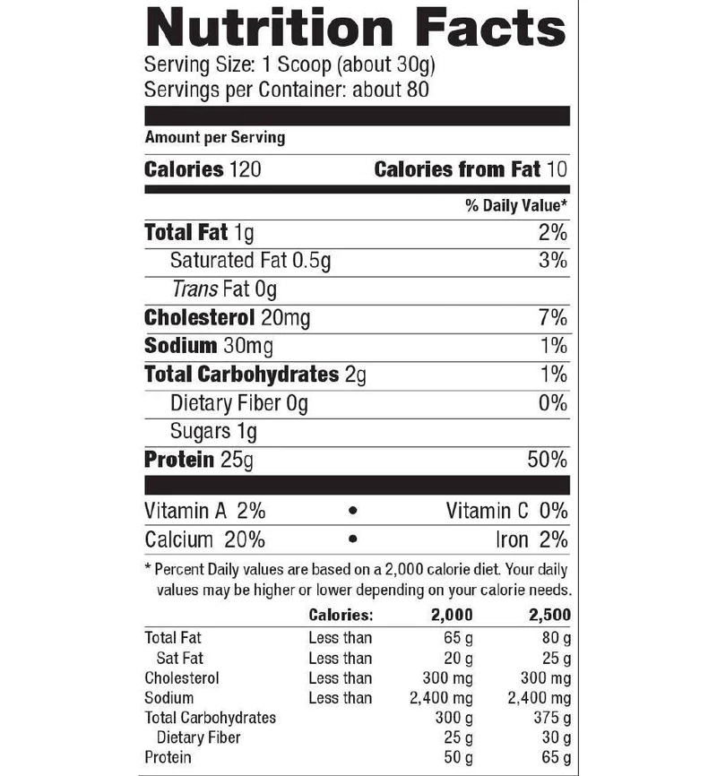 PROSTAR 100% WHEY PROTEIN