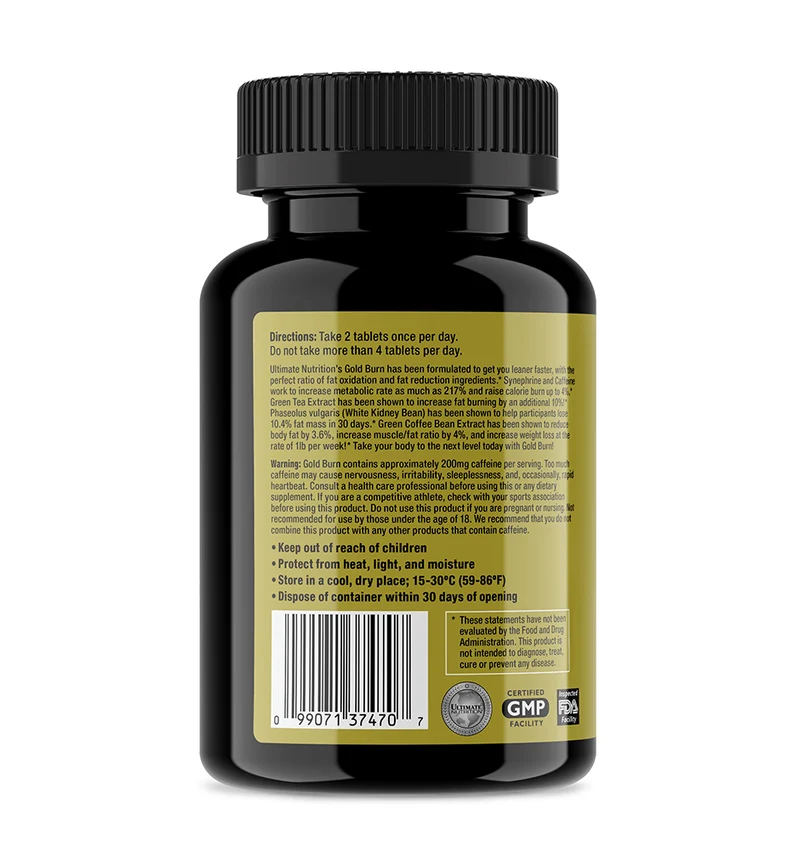 GOLD BURN: A Fat-Burning Supplement